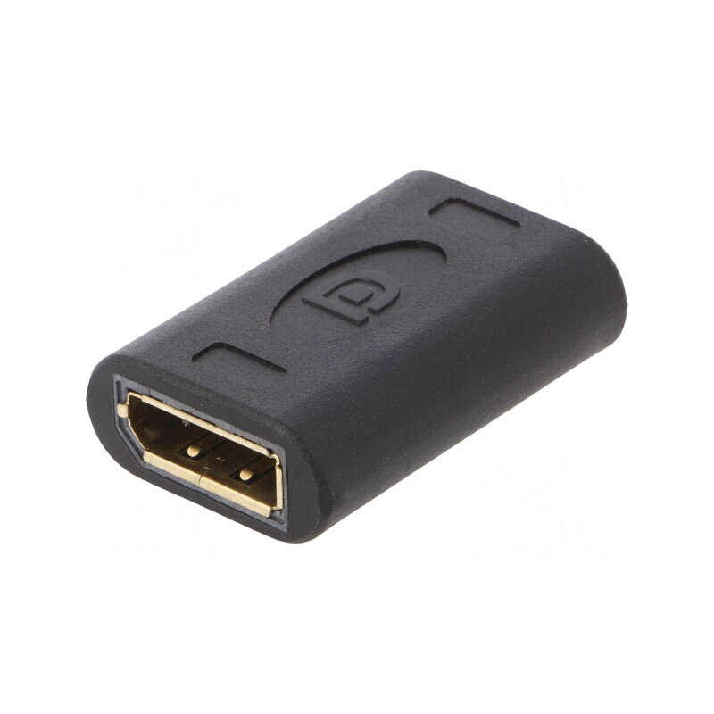 Adaptor DisplayPort 1.4 Negru HDCP 2.2 | Electronic-mag.ro | Componente Electronice Adaptor DisplayPort 1.4 Negru HDCP 2.2 | Electronic-mag.ro | Componente Electronice