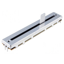 Potentiometru Glisant 10kΩ 200mW THT Linear Metalic | Electronic-mag.ro | Componente Electronice
