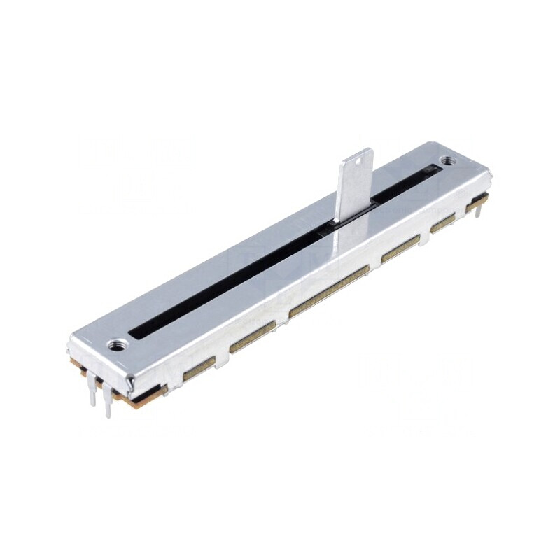 Potentiometru Glisant 10kΩ 200mW THT Linear Metalic | Electronic-mag.ro | Componente Electronice