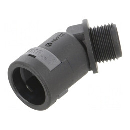 Conectori în unghi 45° poliamidă 6 filet metric | Electronic-mag.ro | Componente Electronice