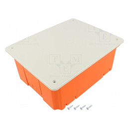 Carcasă doză electrică ABS IP20 165x210x150mm | Electronic-mag.ro | Componente Electronice