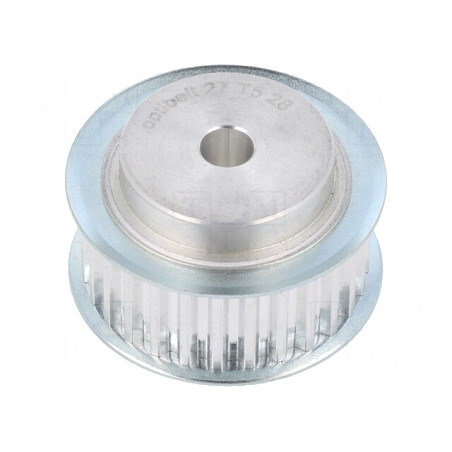 Roată de Cureau T5 Aluminiu 16mm | Electronic-mag.ro | Componente Electronice