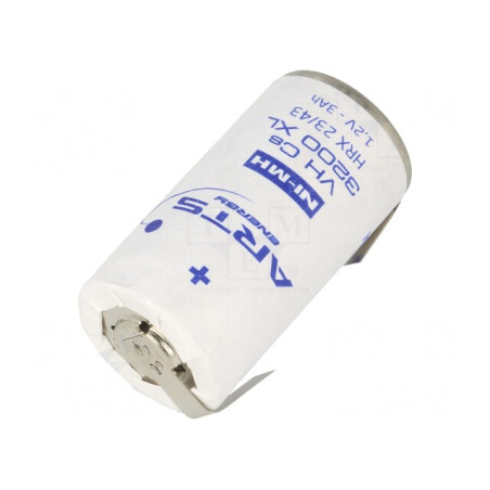 Baterie Ni-MH SubC 1.2V 3000mAh cu Terminale pentru Lipire | Electronic-mag.ro | Componente Electronice