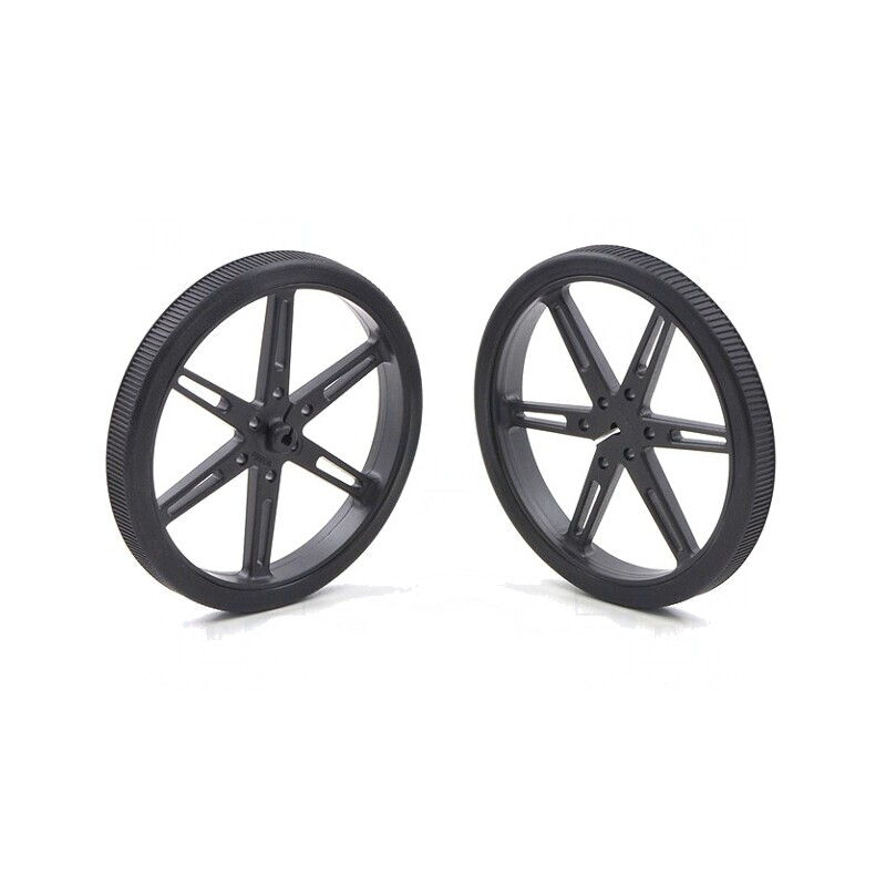 Ax Neagră Crestătură D 80mm 3mm | Electronic-mag.ro | Componente Electronice