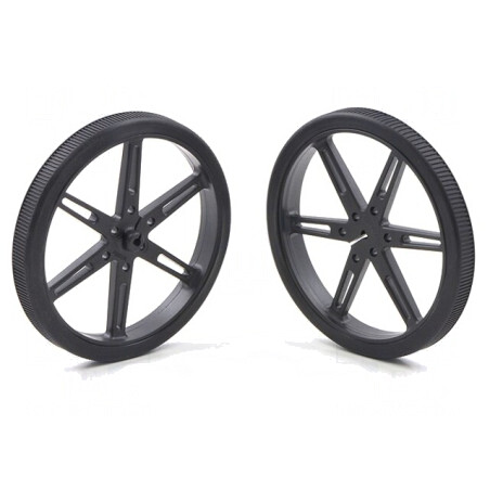 Ax Neagră Crestătură D 80mm 3mm | Electronic-mag.ro | Componente Electronice