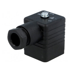 Conector cu Valvă Mufă 18mm 3 Pin 90° | Electronic-mag.ro | Componente Electronice