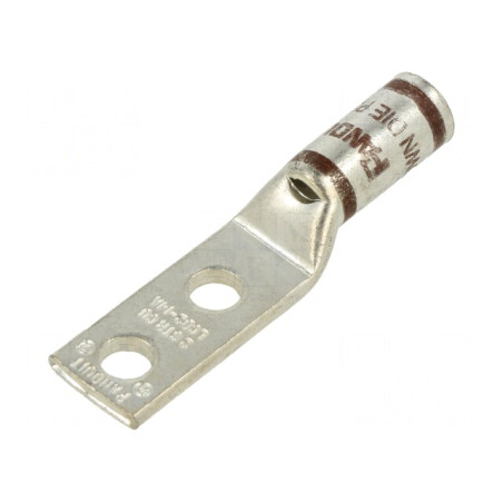 Vârf Inelar Tubular Crimpat pe Cablu Cupru 2AWG 1/4 | Electronic-mag.ro | Componente Electronice