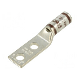 Vârf Inelar Tubular Crimpat pe Cablu Cupru 2AWG 1/4 | Electronic-mag.ro | Componente Electronice