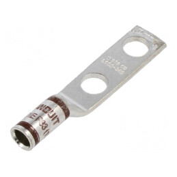 Vârf Inelar Tubular 3/8 Crimpat Cupru 2AWG | Electronic-mag.ro | Componente Electronice
