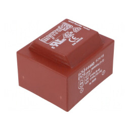 Transformator încapsulat 22VA 230V AC-12V DC PCB | Electronic-mag.ro | Componente Electronice