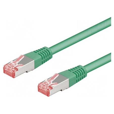 Patch Cord S/FTP Cat6a LSZH Verde 7.5m | Electronic-mag.ro | Componente Electronice