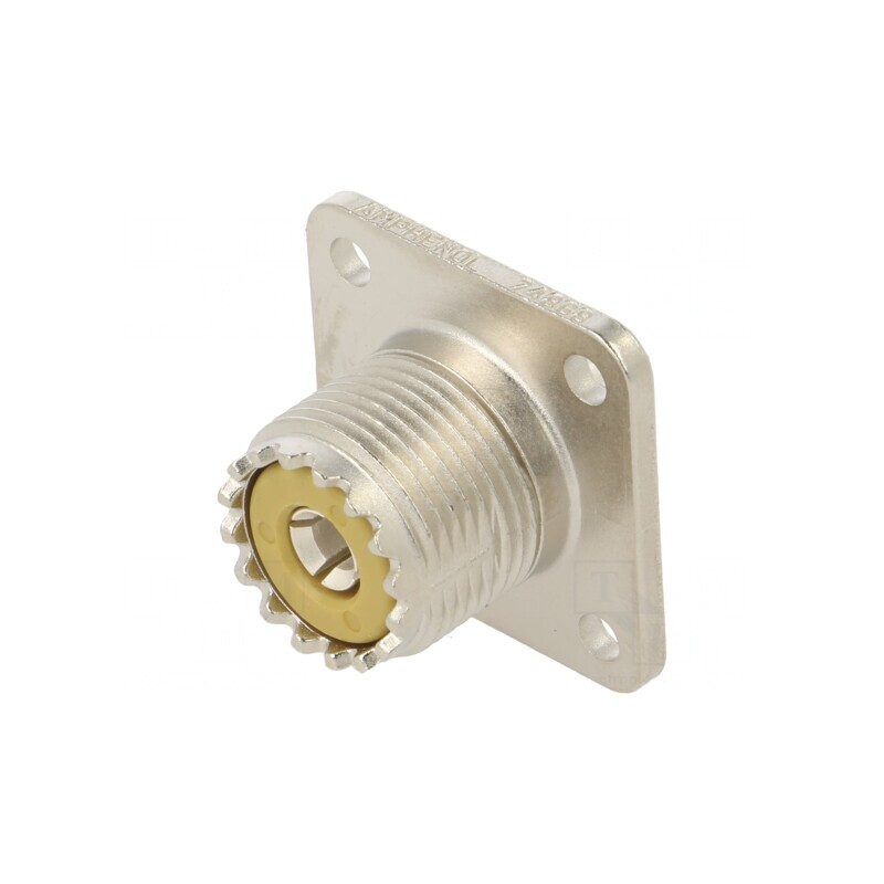 Soclu UHF PL-259 mamă argintat 300MHz | Electronic-mag.ro | Componente Electronice