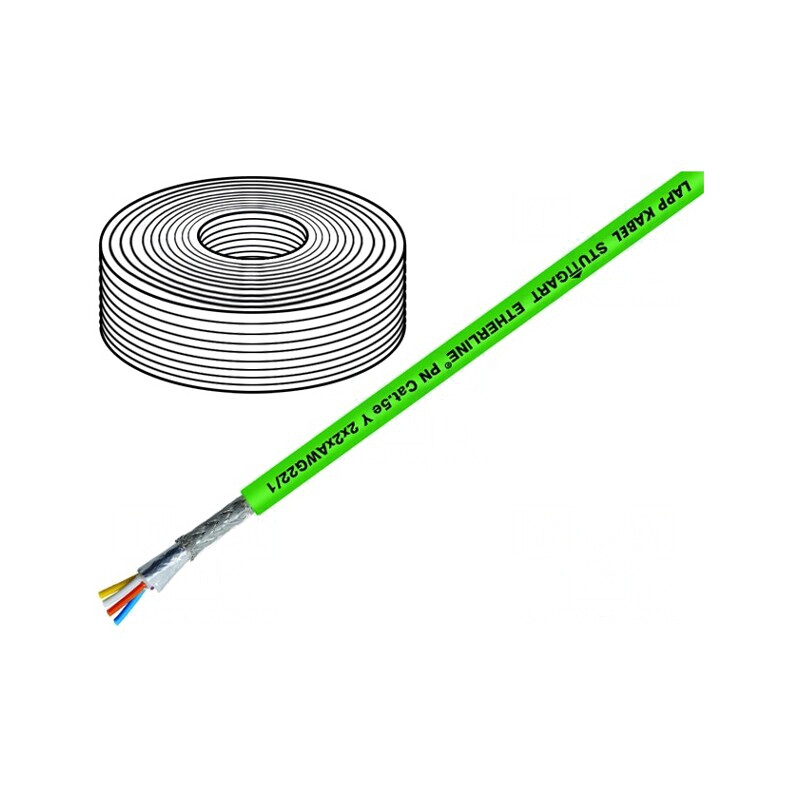 Cablu de rețea ETHERLINE® Cat.6a S/FTP 4x2x23AWG PVC 9mm | Electronic-mag.ro | Componente Electronice Cablu de rețea ETHERLINE® Cat.6a S/FTP 4x2x23AWG PVC 9mm | Electronic-mag.ro | Componente Electronice