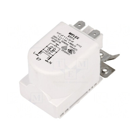 Filtru Anti-Interferențe 250VAC 0,47uF 22nF 1mH 680kΩ | Electronic-mag.ro | Componente Electronice
