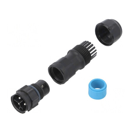 Conector Circular Tată Mufă Terminal cu Șurub 3 PIN X-Lok | Electronic-mag.ro | Componente Electronice