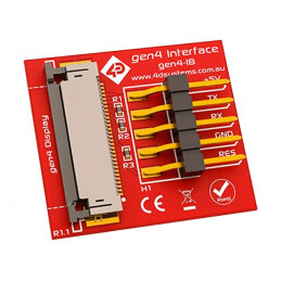 Adaptor 5pin ZIF 30 GPIO Serial SPI | Electronic-mag.ro | Componente Electronice