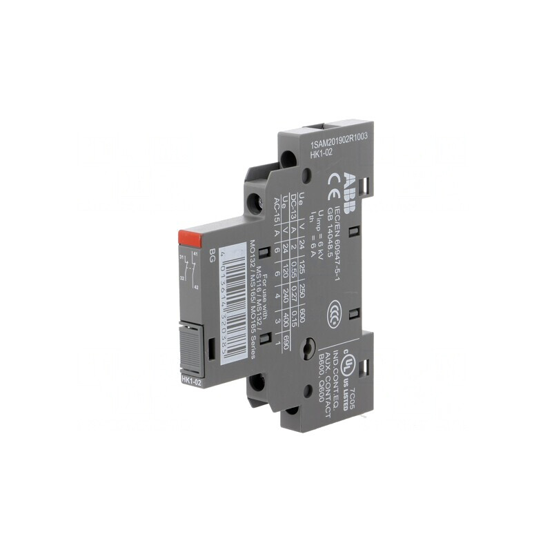 Contacte Auxiliare NC x2 cu Cleme Șurub | Electronic-mag.ro | Componente Electronice
