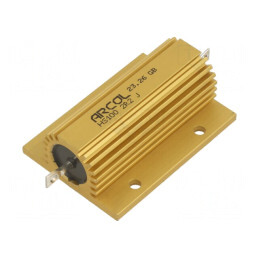 Rezistor Bobinat cu Radiator 2,2Ω 100W | Electronic-mag.ro | Componente Electronice