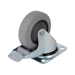 Roată de Transport 100mm 150kg | Electronic-mag.ro | Componente Electronice