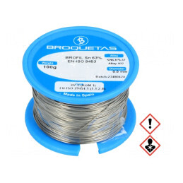 Sârmă de Lipit cu Plumb 0,5mm 100g | Electronic-mag.ro | Componente Electronice