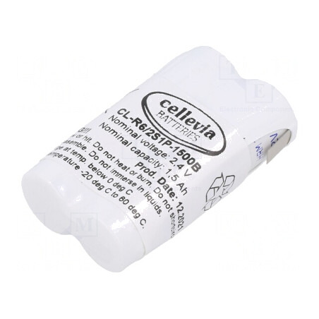 Baterie Ni-MH AA 2,4V 1500mAh pentru lipire | Electronic-mag.ro | Componente Electronice