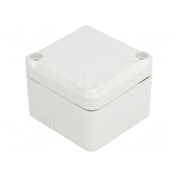 Carcasă Universală Gri IP65 50x52x37mm EUROMAS II | Electronic-mag.ro | Componente Electronice