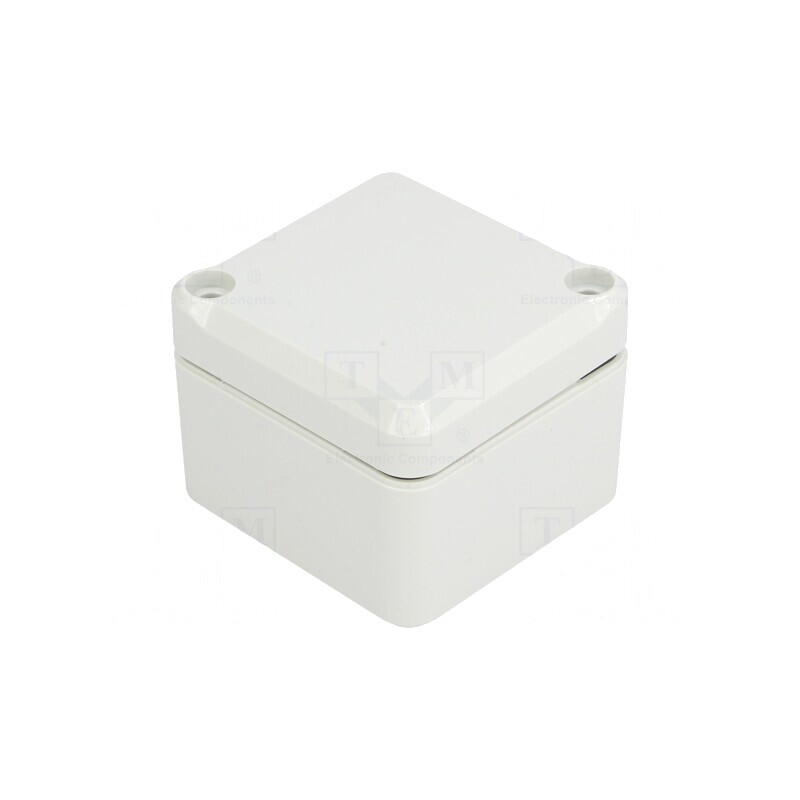 Carcasă Universală Gri IP65 50x52x37mm EUROMAS II | Electronic-mag.ro | Componente Electronice