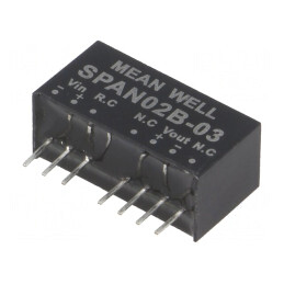 Convertor DC/DC 2W 18-36V la 3.3V 500mA | Electronic-mag.ro | Componente Electronice