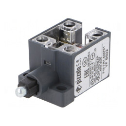 Limitator Cursă Ax Metalic NO NC 10A 400VAC 250VDC | Electronic-mag.ro | Componente Electronice
