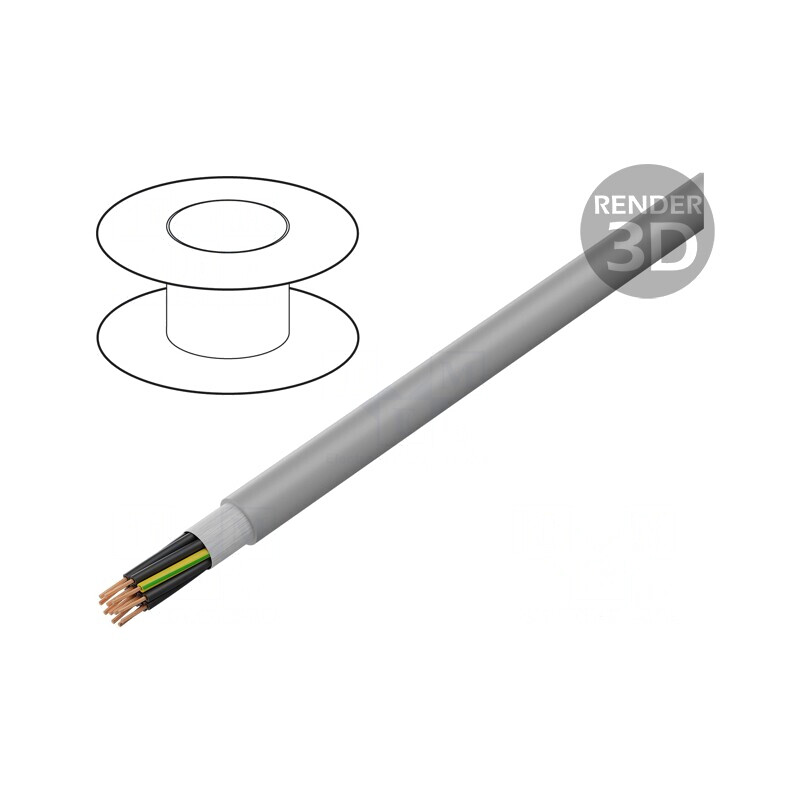 Cablu de Control ÖLFLEX FD Classic 810 P 12G 0.5mm2 | Electronic-mag.ro | Componente Electronice
