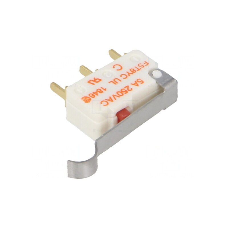 Microîntrerupător SNAP ACTION 5A 250VAC SPDT | Electronic-mag.ro | Componente Electronice