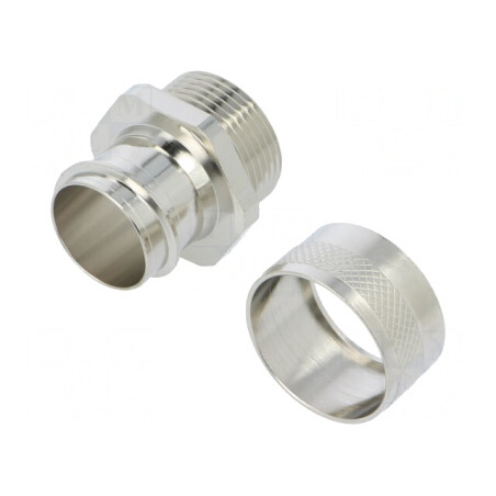 Conectori finali drepți metrici alamă IP54 | Electronic-mag.ro | Componente Electronice