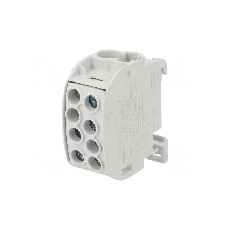 Bloc de distribuție 35mm2, 4 borne, gri | Electronic-mag.ro | Componente Electronice Bloc de distribuție 35mm2, 4 borne, gri | Electronic-mag.ro | Componente Electronice