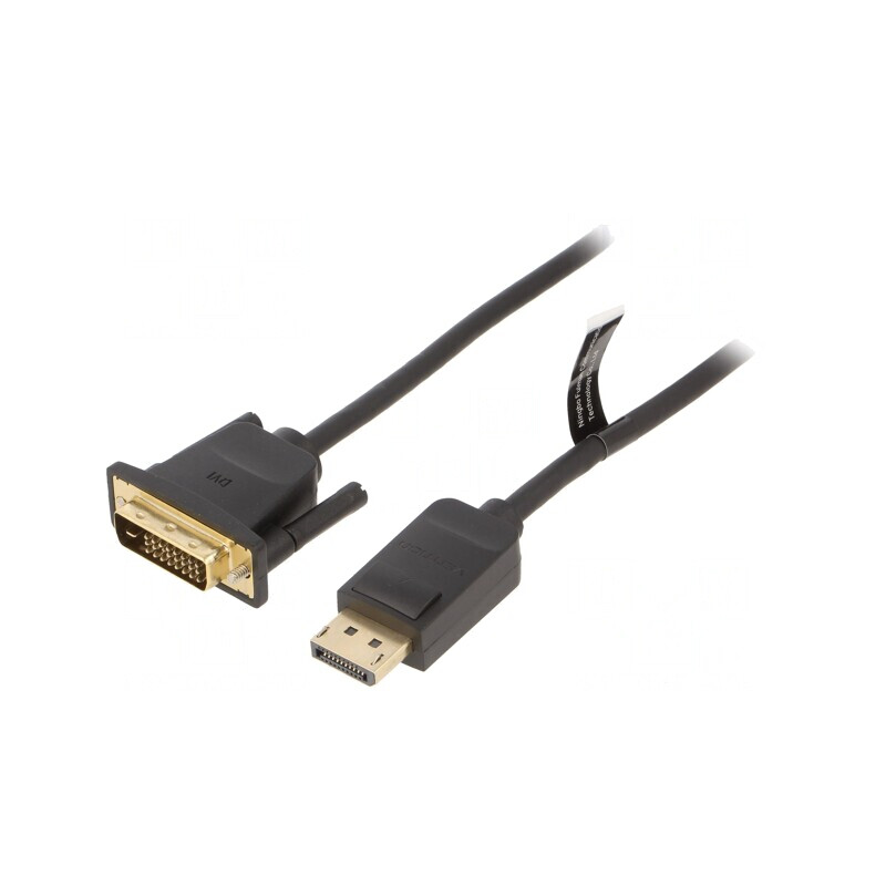 Cablu DisplayPort la DVI-D 2m Negru | Electronic-mag.ro | Componente Electronice Cablu DisplayPort la DVI-D 2m Negru | Electronic-mag.ro | Componente Electronice
