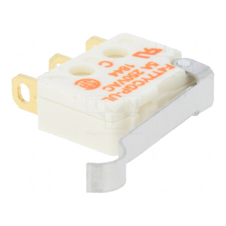 Microîntrerupător SNAP ACTION 250VAC 5A SPDT | Electronic-mag.ro | Componente Electronice