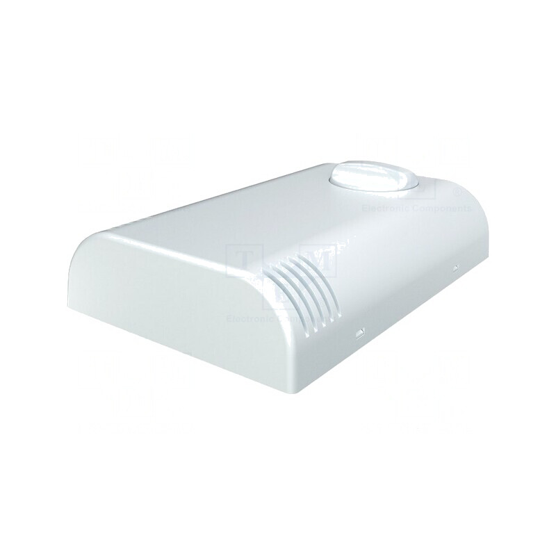 Carcasă montare pe perete ABS albă 80x120x25 mm | Electronic-mag.ro | Componente Electronice