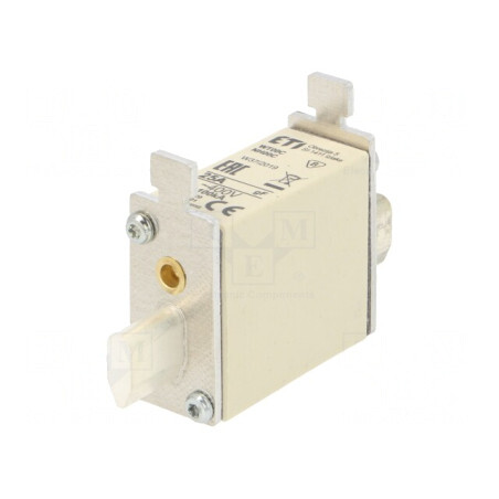Siguranță Ardere Rapidă 25A 400V NH00C WT-NH | Electronic-mag.ro | Componente Electronice