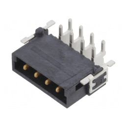 Conector PCB-PCB tată 4 pini 2,54mm 125°C