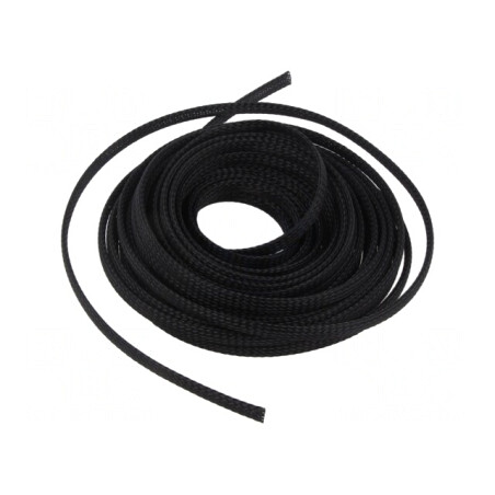 Trese poliester negru 5-10mm 10m | Electronic-mag.ro | Componente Electronice