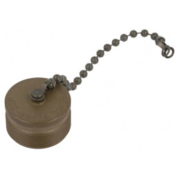 Capac Protecție Aluminiu 22mm Oliv | Electronic-mag.ro | Componente Electronice