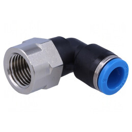 Racord Push-in 90° QS 8mm 6bar | Electronic-mag.ro | Componente Electronice