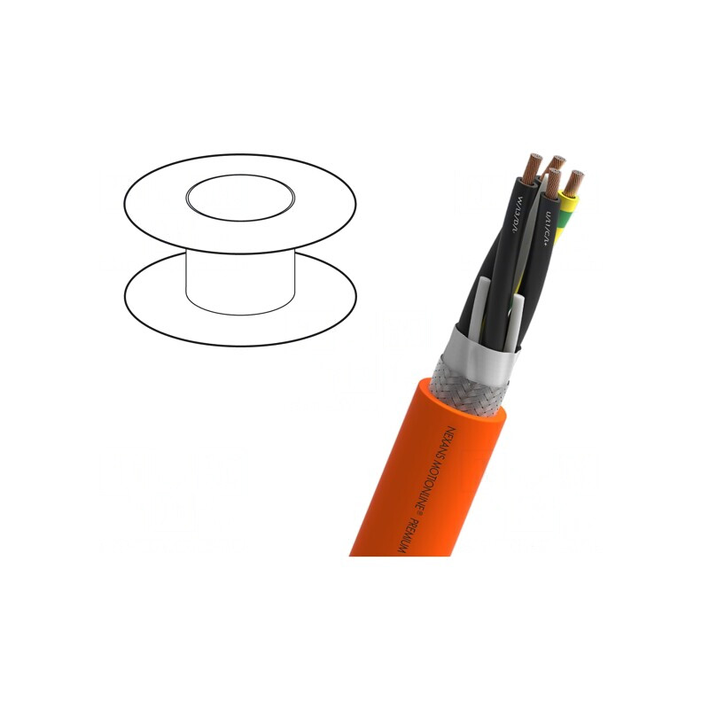 Cablu pentru servomotoare MOTIONLINE PREMIUM 4G2,5mm2 | Electronic-mag.ro | Componente Electronice Cablu pentru servomotoare MOTIONLINE PREMIUM 4G2,5mm2 | Electronic-mag.ro | Componente Electronice