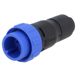 Conector Circular Mufă Tată 6 PIN Fără Contacte | Electronic-mag.ro | Componente Electronice