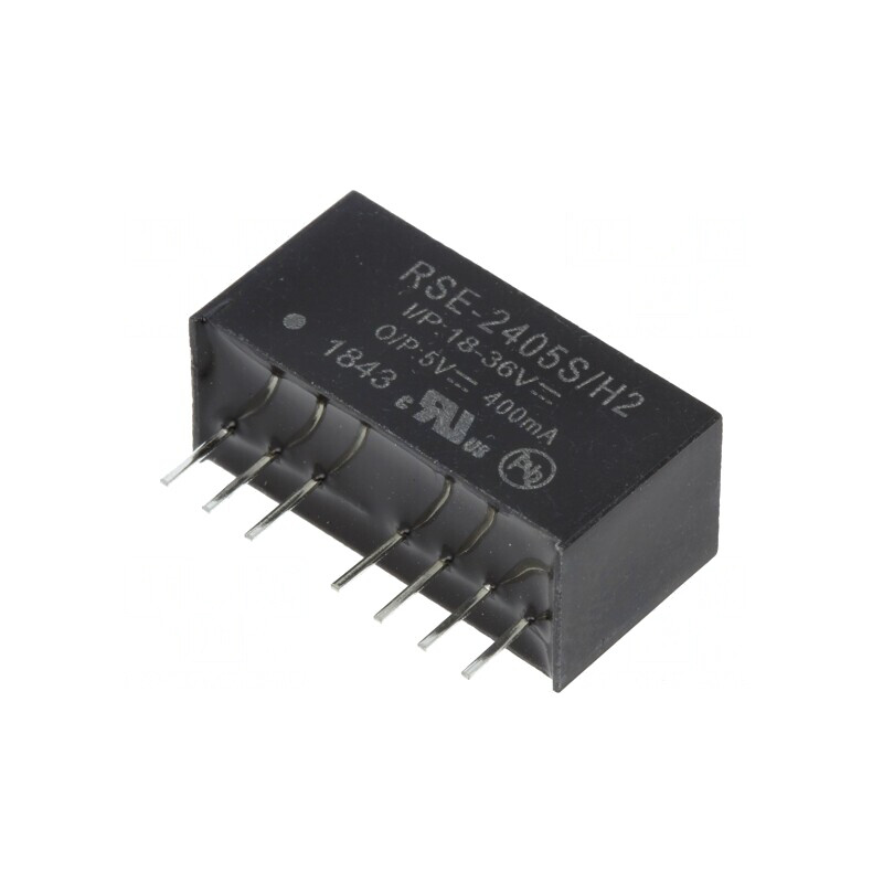 Convertor DC/DC 2W 18-36V la 5V 400mA SIP8 | Electronic-mag.ro | Componente Electronice Convertor DC/DC 2W 18-36V la 5V 400mA SIP8 | Electronic-mag.ro | Componente Electronice
