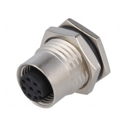 Soclu M12 8-Pin Mamă 30V 2A DeviceNet CANopen THT | Electronic-mag.ro | Componente Electronice