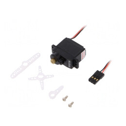 Servomecanism Micro Analogic Metalic 120° 4,8-6VDC | Electronic-mag.ro | Componente Electronice