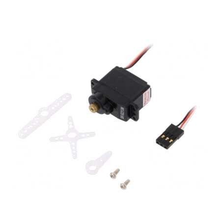 Servomecanism Micro Analogic Metalic 120° 4,8-6VDC | Electronic-mag.ro | Componente Electronice