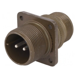 Conector Circular Aliaj Aluminiu 16 97 Oliv | Electronic-mag.ro | Componente Electronice