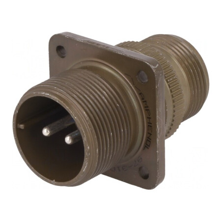 Conector Circular Aliaj Aluminiu 16 97 Oliv | Electronic-mag.ro | Componente Electronice