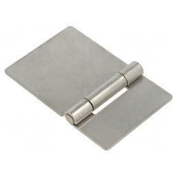 Balama din oțel inoxidabil 90mm x 60mm pentru sudare | Electronic-mag.ro | Componente Electronice